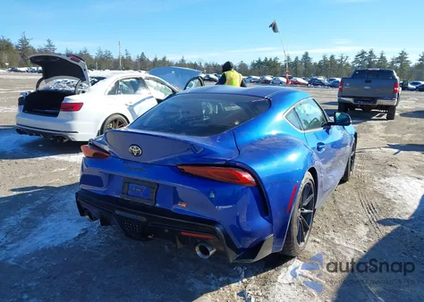 2026 Toyota Gr Supra 3.0 Premium z USA, uszkodzony, nr VIN WZ1DB0G09TW074229